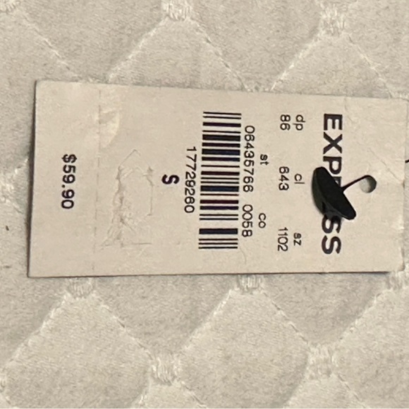 EXPRESS Black Crop Jacket - Picture 7 of 8